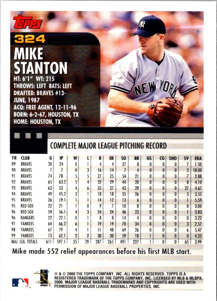 2000 Topps Mike Stanton