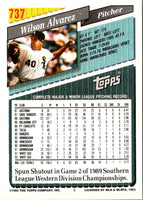1993 Topps Wilson Alvarez #737