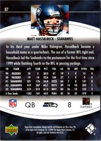 2004 Upper Deck Foundations Matt Hasselbeck #87