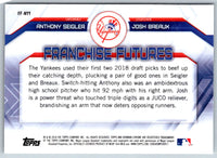 2018 Bowman Draft Franchise Futures Anthony Seigler/Josh Breaux #FF-NYY