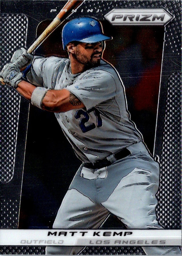 2013 Panini Prizm Matt Kemp #42