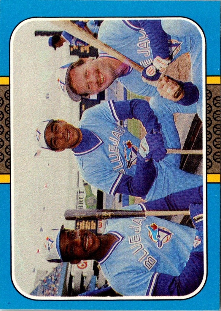 1987 Topps Blue Jays