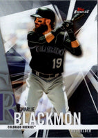 2017 Finest Charlie Blackmon #82