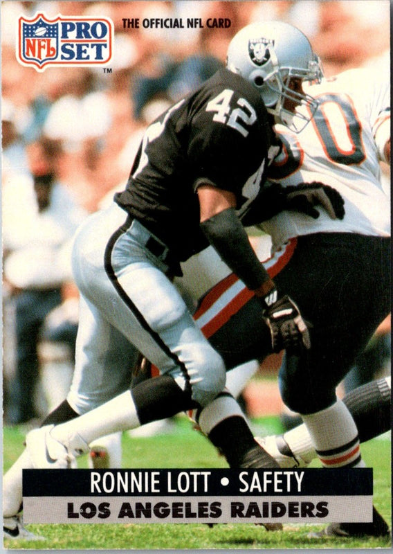 1991 Pro Set Ronnie Lott #546