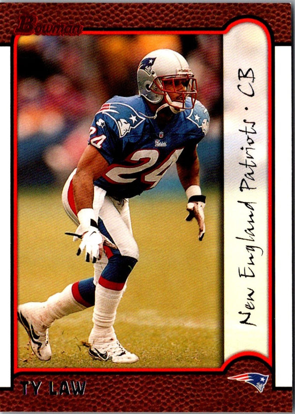 1999 Bowman Ty Law #21