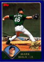 2003 Topps Mark Malaska #316 Rookie