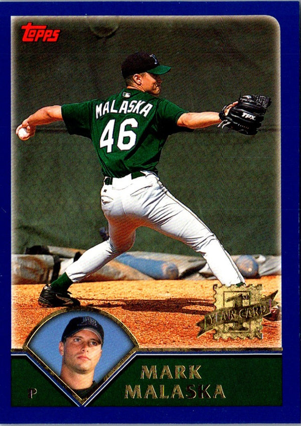 2003 Topps Mark Malaska #316 Rookie