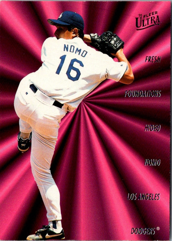 1996 Ultra Fresh Foundations Hideo Nomo #8