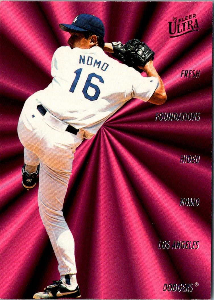 1996 Ultra Fresh Foundations Hideo Nomo