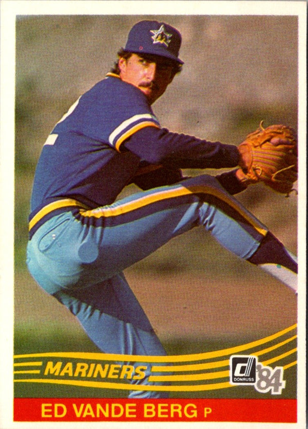 1984 Donruss Ed Vande Berg #604