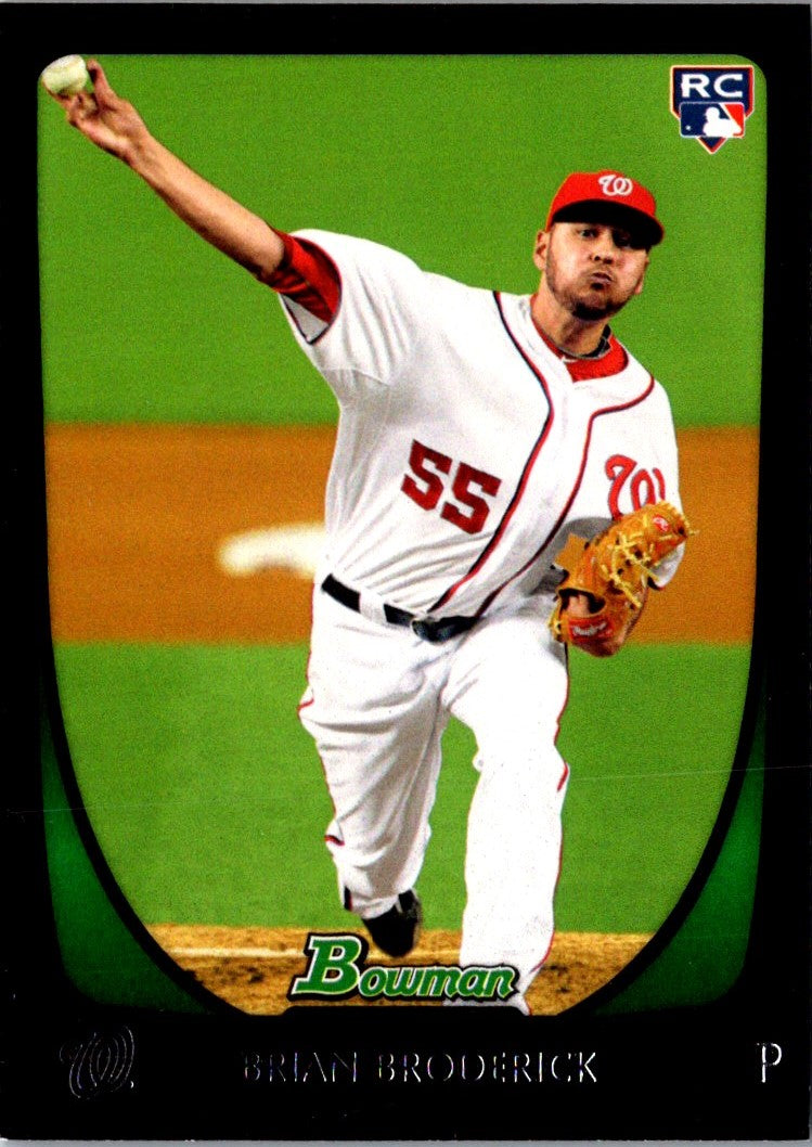 2011 Bowman Draft Picks & Prospects Brian Broderick