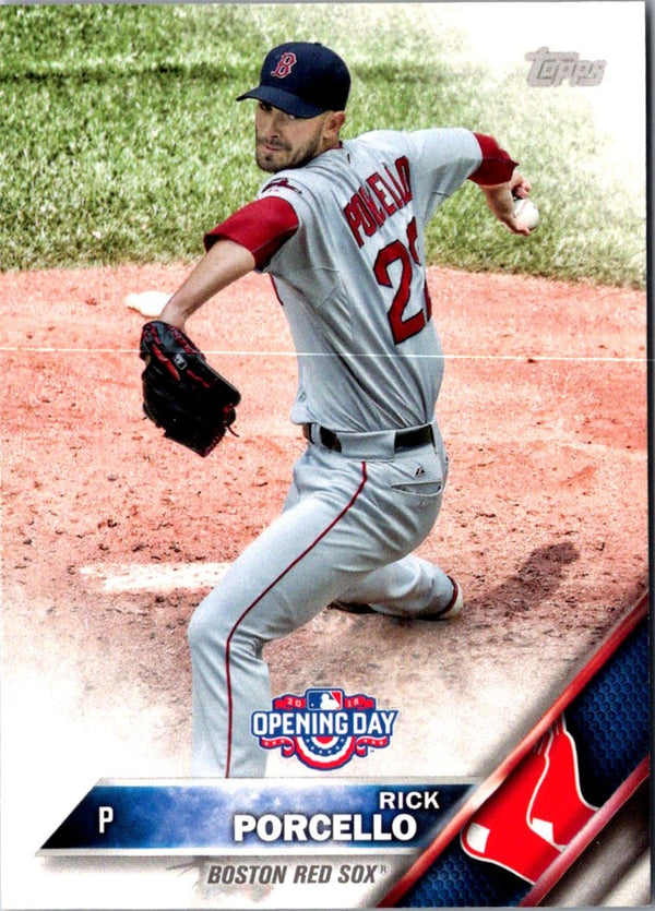 2016 Topps Rick Porcello #OD-9