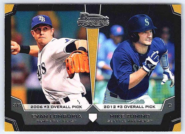 2012 Bowman Evan Longoria  #TP-LZ