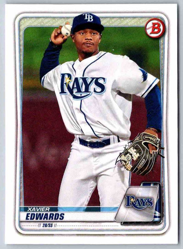 2020 Bowman Xavier Edwards #BD-44