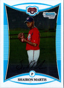 2008 Bowman Chrome Prospects Shairon Martis
