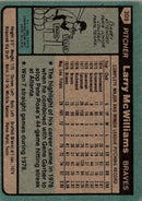 1980 Topps Larry McWilliams