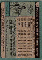 1980 Topps Larry McWilliams #309