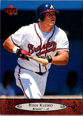 1996 Upper Deck Ryan Klesko #272