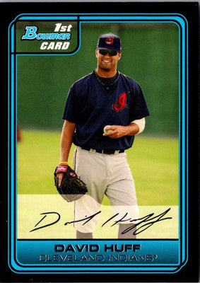 2006 Bowman Chrome Draft Picks & Prospects David Huff #DP64