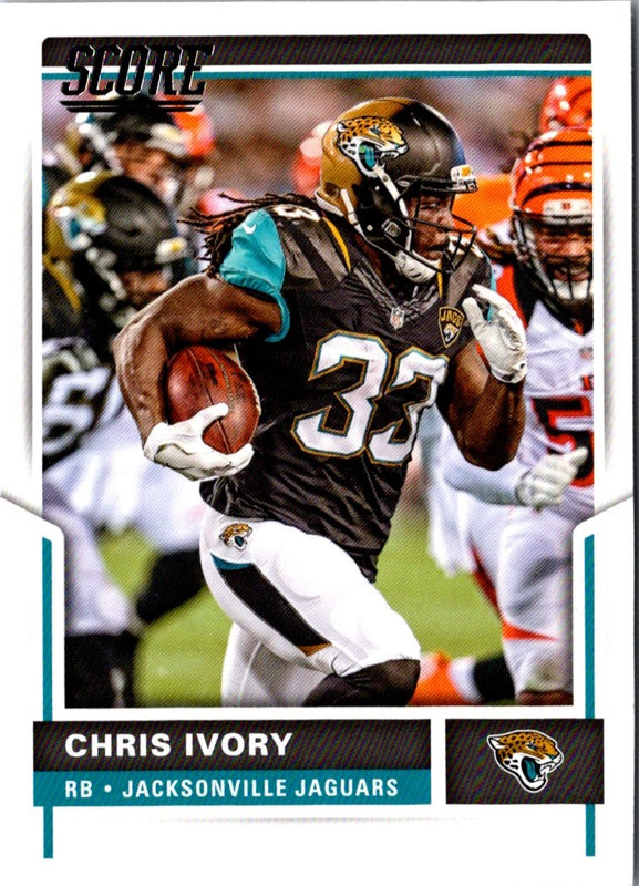 2017 Score Chris Ivory #67