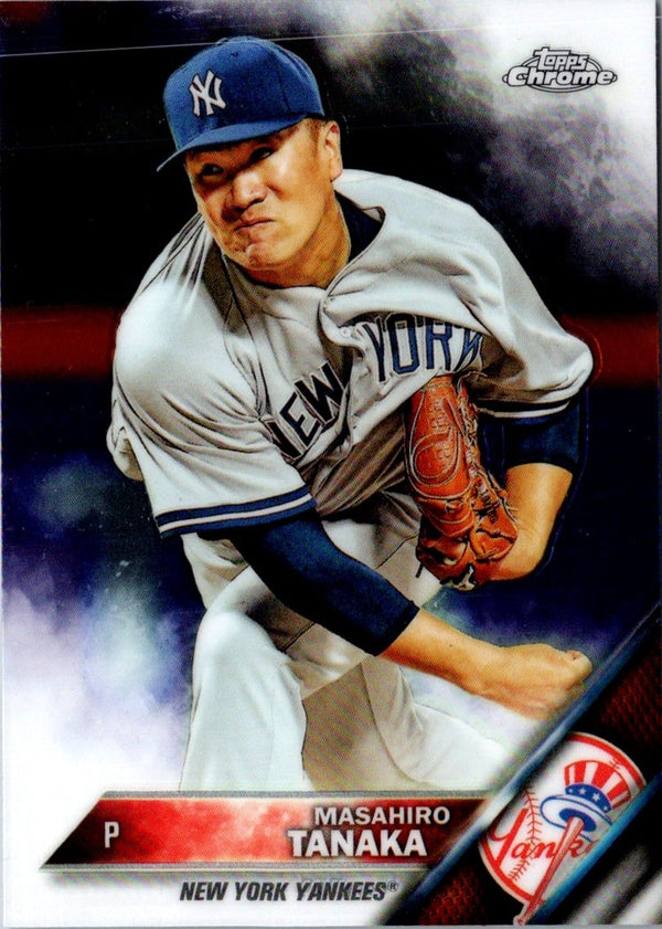 2016 Topps Chrome Masahiro Tanaka #5