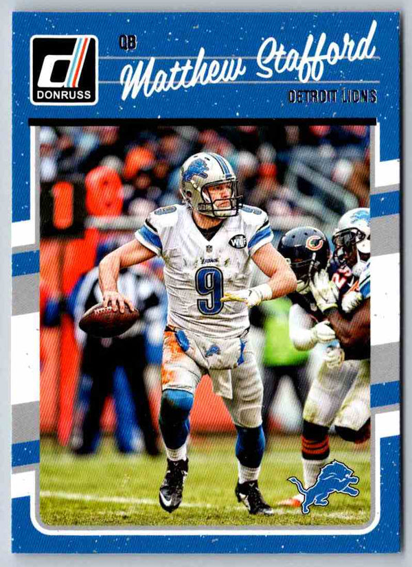 2016 Donruss Matthew Stafford #96