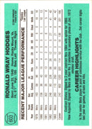 1984 Donruss Ron Hodges