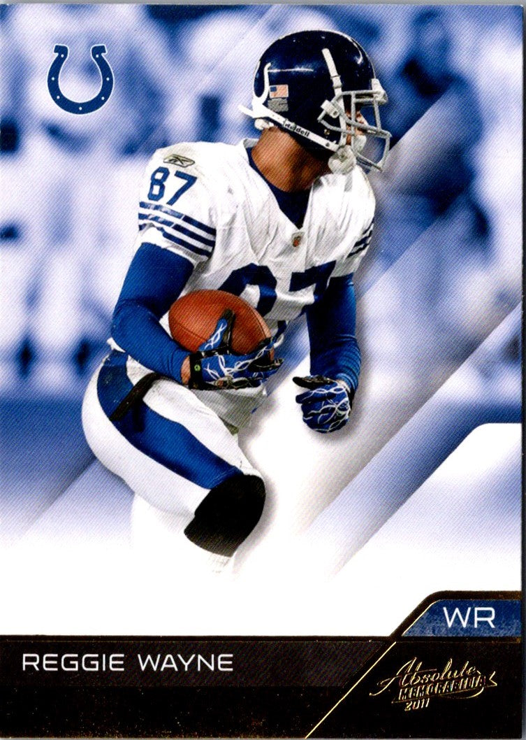 2011 Panini Absolute Memorabilia Reggie Wayne