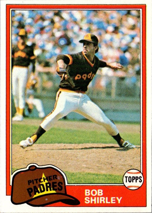 1981 Topps Bob Shirley #49