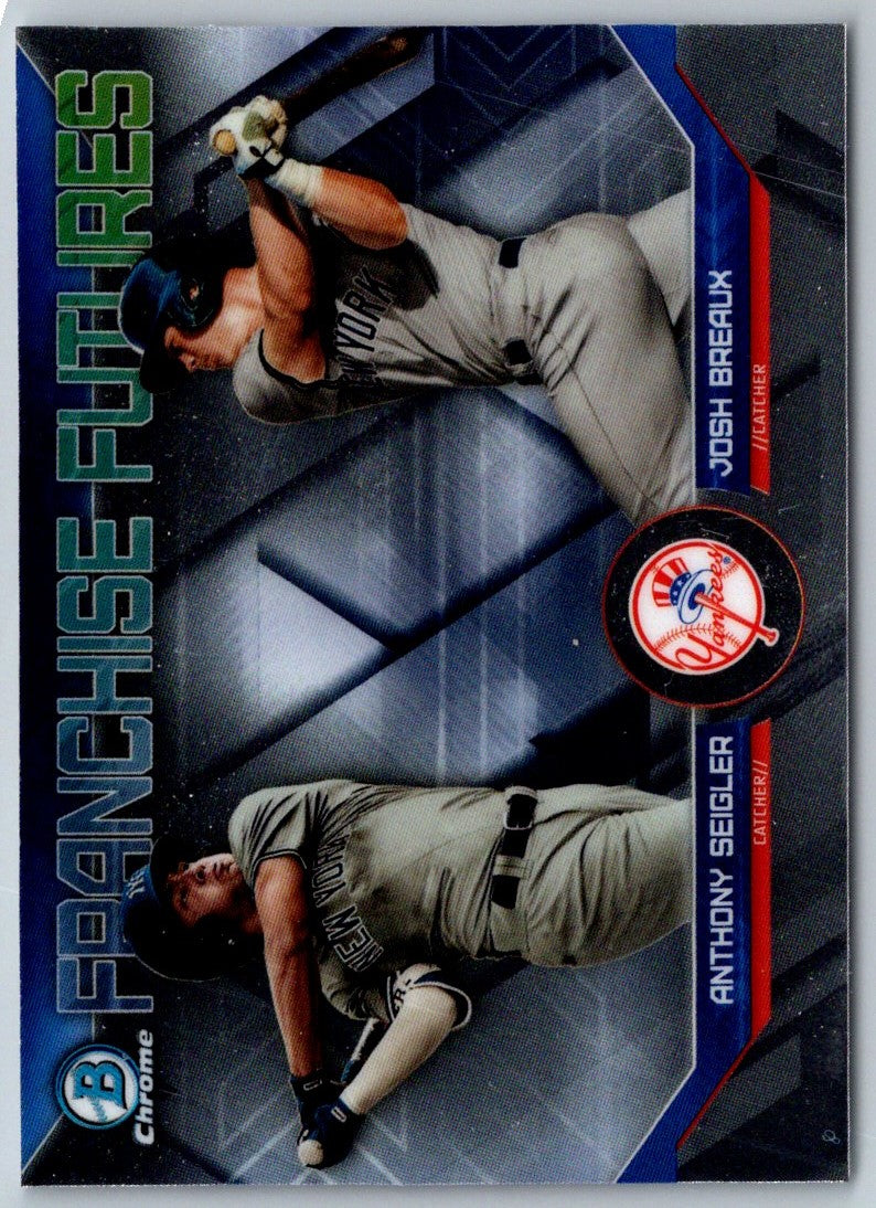 2018 Bowman Draft Franchise Futures Anthony Seigler/Josh Breaux