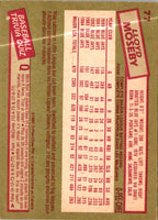 1985 O-Pee-Chee Lloyd Moseby #77