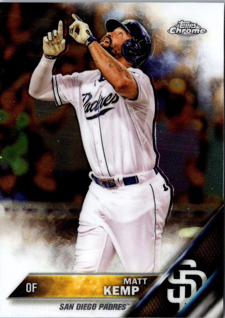 2016 Topps Chrome Matt Kemp