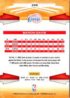 2009 Panini Baron Davis #259
