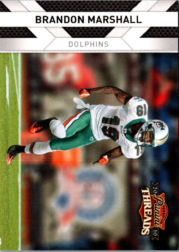 2010 Panini Threads Brandon Marshall #74