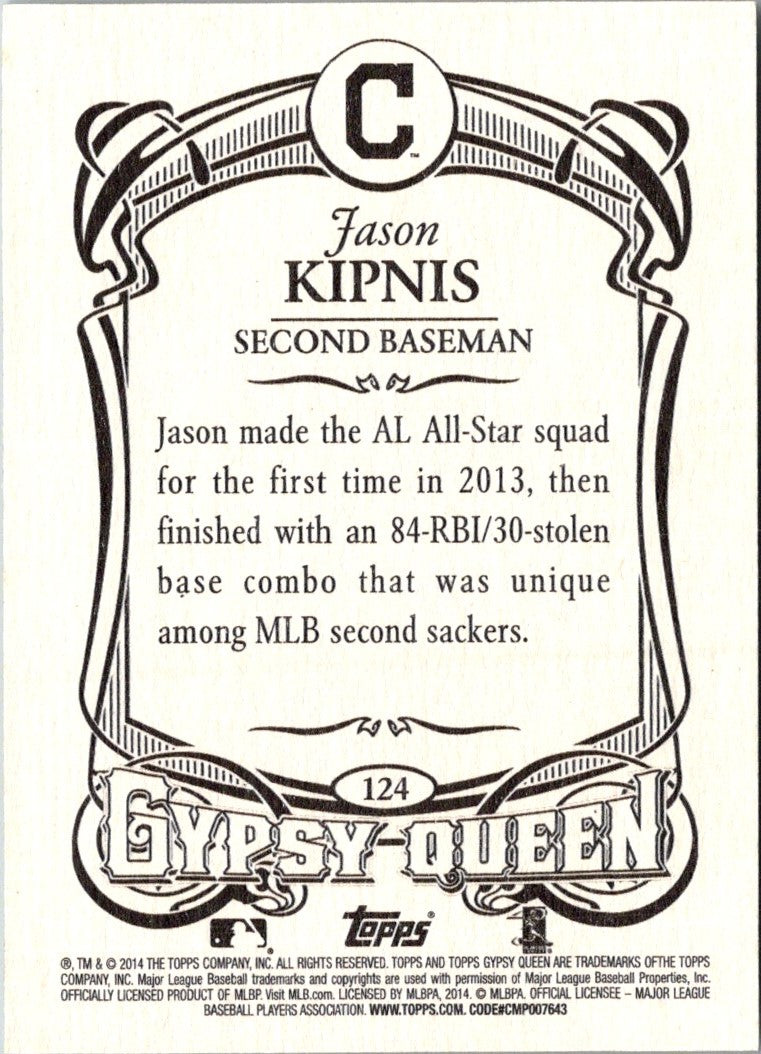 2014 Topps Gypsy Queen Jason Kipnis