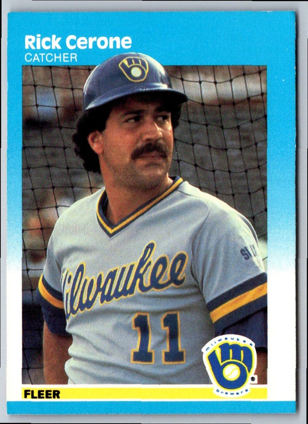 1987 Fleer Rick Cerone #340