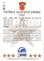 1990 Hoops Patrick Ewing #4
