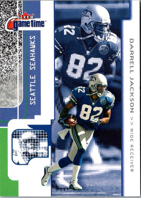 2001 Fleer Game Time Darrell Jackson #47
