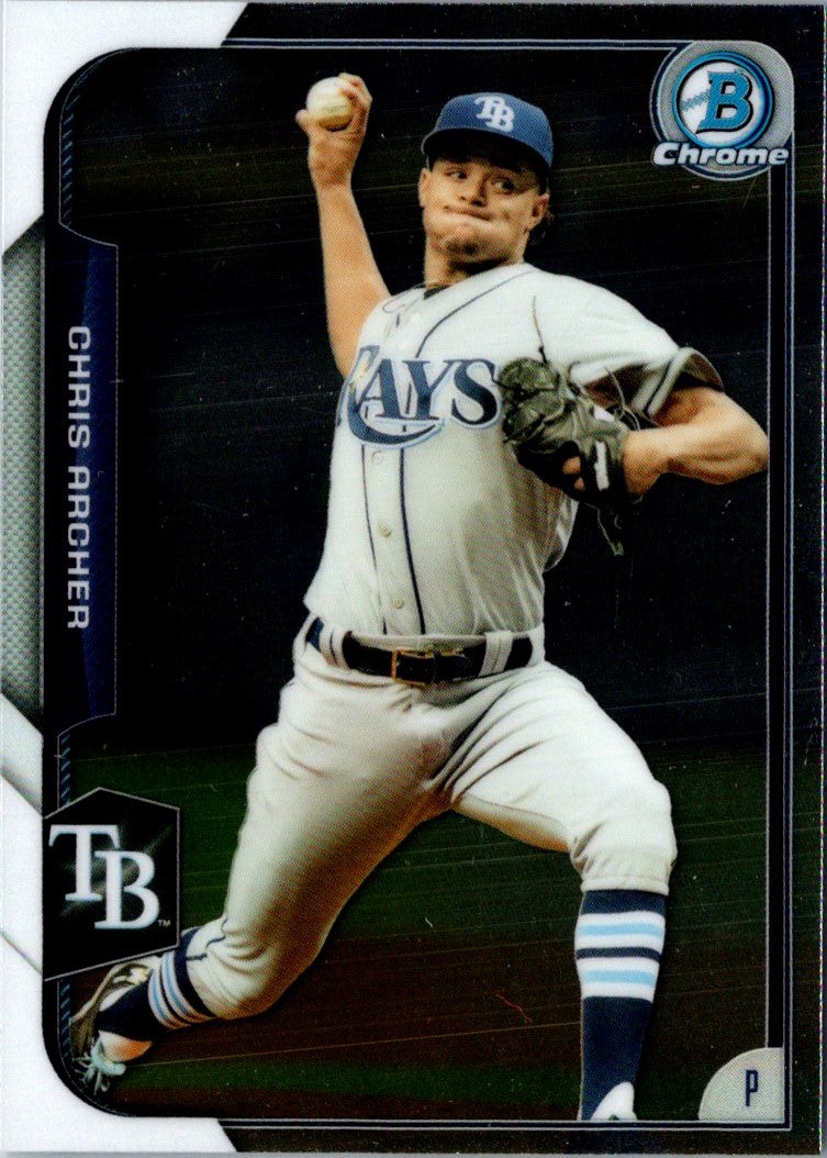 2015 Bowman Chrome Chris Archer