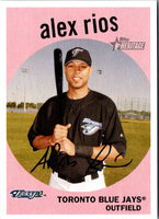 2008 Topps Heritage Alex Rios #194
