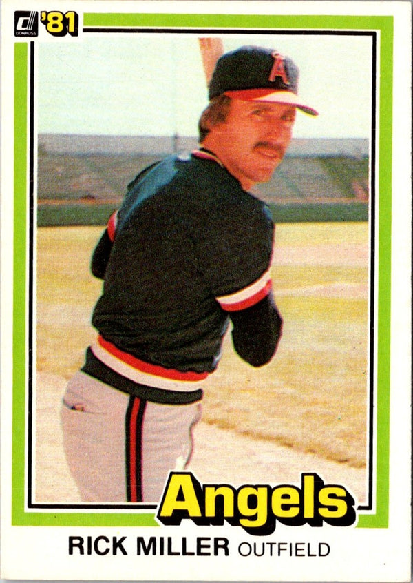 1981 Donruss Rick Miller #294