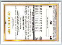 2020 Topps Gallery Abraham Toro #102 Rookie