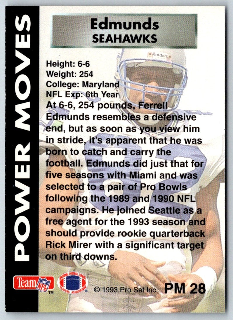 1993 Pro Set Power Moves Gold Ferrell Edmunds