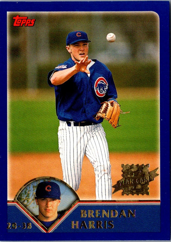 2003 Topps Heritage Brendan Harris #308