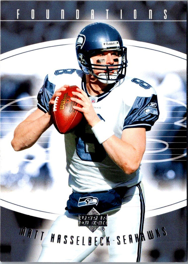 2004 Upper Deck Foundations Matt Hasselbeck #87