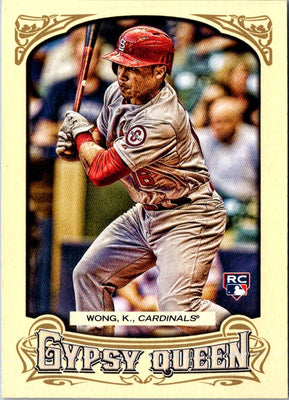 2014 Topps Gypsy Queen Kolten Wong #15 Rookie