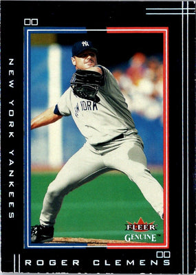 2002 Fleer Genuine Roger Clemens #85