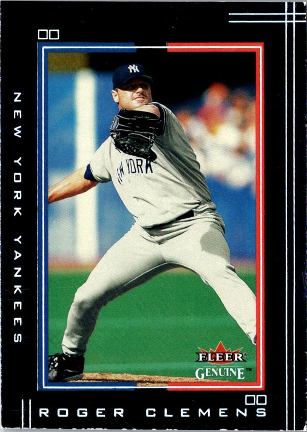 2002 Fleer Genuine Roger Clemens #85