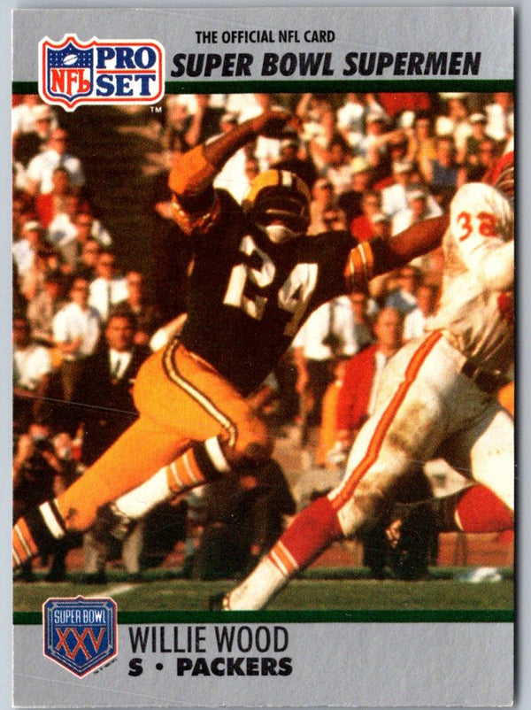 1990 Pro Set Super Bowl Willie Wood #115