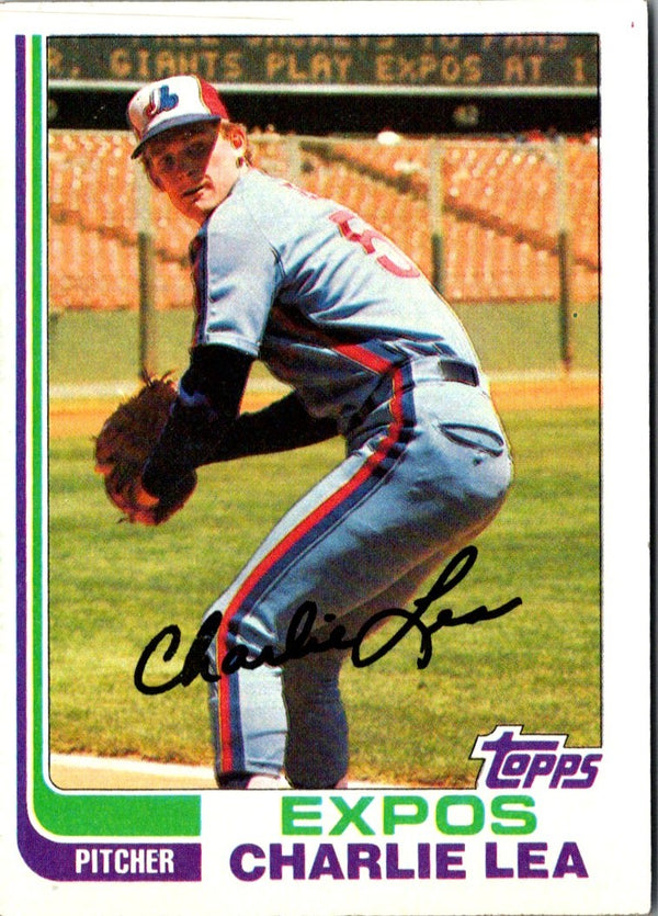 1982 Topps Charlie Lea #38